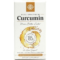 Solgar Full Spectrum Curcumin, 30softgels